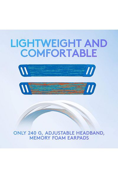 logitech سماعة الألعاب السلكية G335 - بيضاء