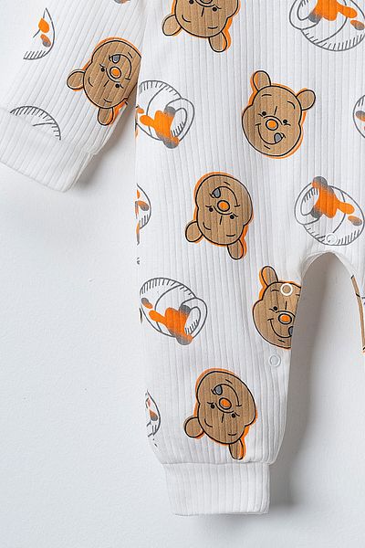 Beniizle Unisex Patterned Baby Rompers