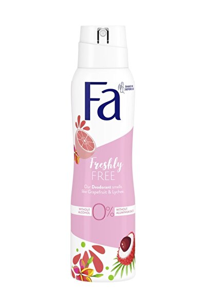 Fa Freshly Free Greyfurt & Liçi Deosprey 150 ml Kadın