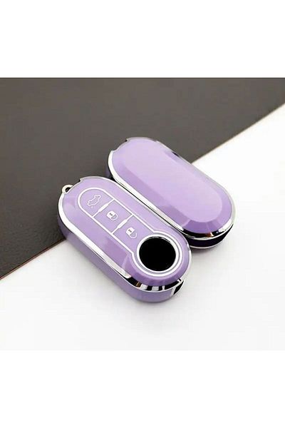 emii auto spare parts Fiat LANCIA PEUGEOT CiTROEN - Key Case Lilac-Case Not