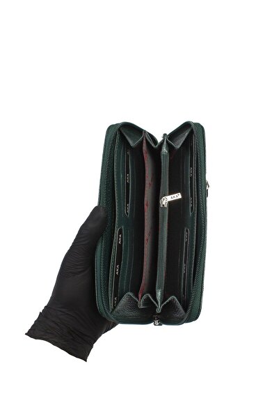 Aka Deri Leather Women's Wallet 496 105