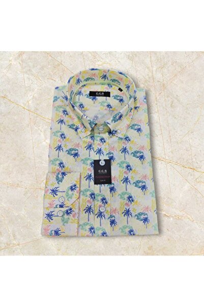 Sarar Ccs Sarar Elisa Baskı Desen Slimfit Gömlek