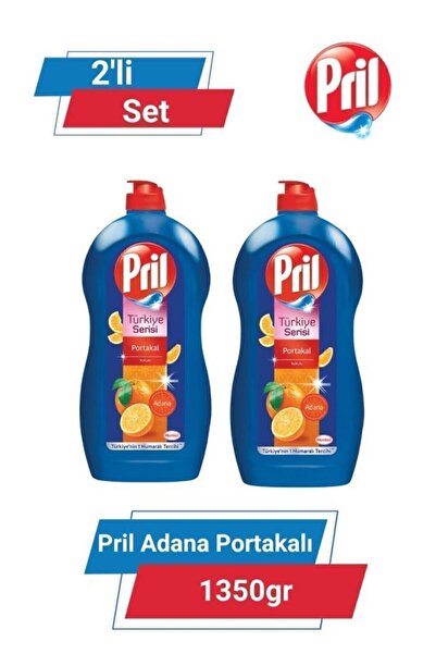 Pril Adana Portakalı 1350g 2'li Set - Canlandırıcı Portakal Kokusu