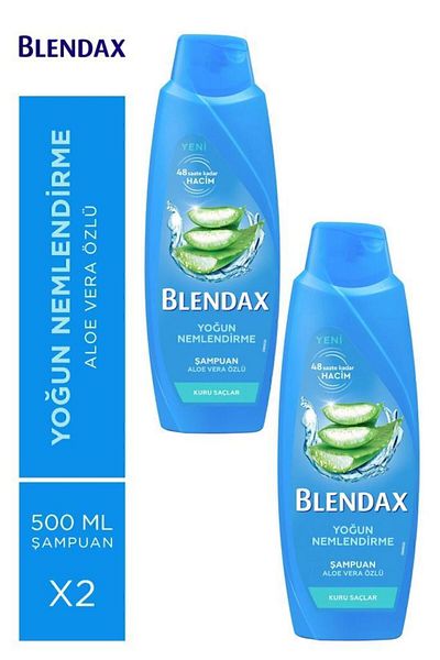 Blendax Aloe Vera Intensive Moisturizing Shampoo - 500ml