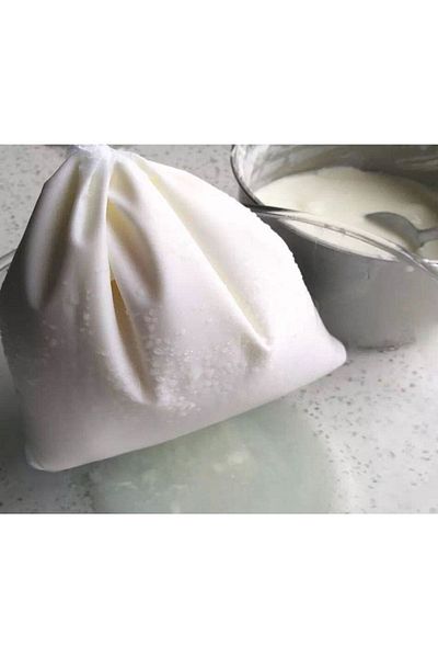 Nes 100% Cotton Special Sewing 35X50 1 Piece White Oğur Dikimevi Yogurt Cheese Milk Suzme Bag