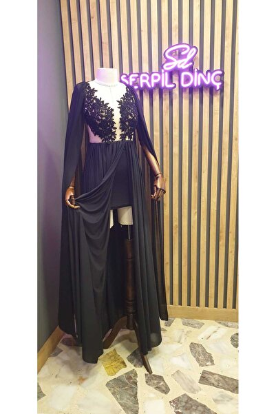 serpildinc güpür detaylı dış çekim after party ,abiye