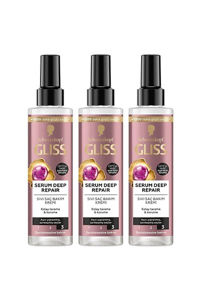 Gliss Serum Deep Repair Repair Leave-in Liquid Conditioner 200 ml
