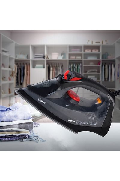 Kiwi KSI-6322 مكواة بخار ذكية بقاعدة سيراميك