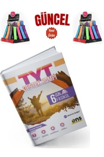 Ens Yayıncılık Güncel  TYT Sayısal  6+1 Gün Fasikül Deneme Destek Kampı+Kalemlik
