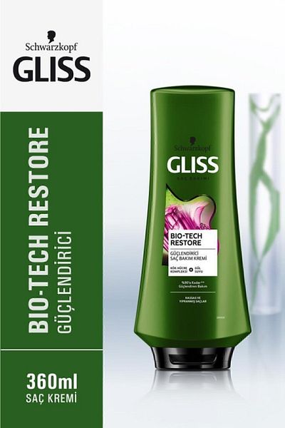 Gliss Bio-tech Restore Strengthening Conditioner 360 ml 2-pack