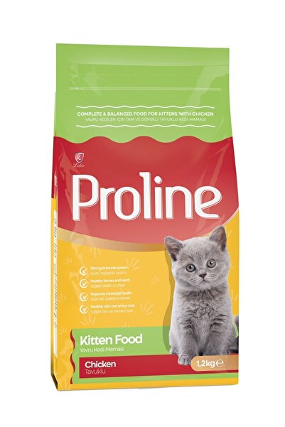 Pro Line Kitten Tavuklu Yavru Kedi Maması 1,2 Kg
