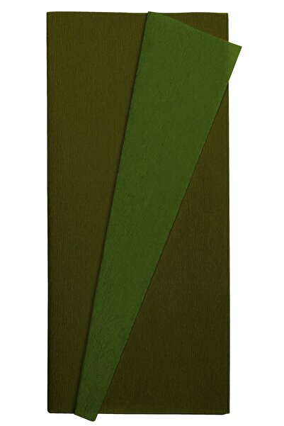 roco paper Premium Alman Çift Taraflı Krapon, Çiçek Yapım Kağıdı,90gr 25x125 ...