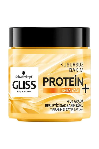 Gliss 4 in 1 Nourishing Hair Care Cure - With Shea Butter 400 ml