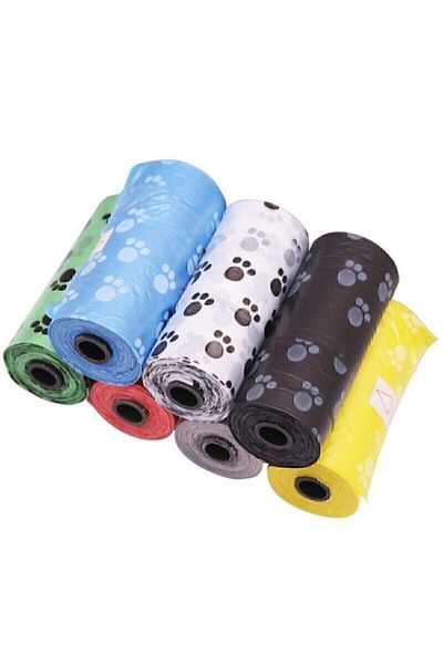 Jetcom 12 Pack 180 Pieces - Pet Cat Dog Stool, Poop Collection Roll Bag
