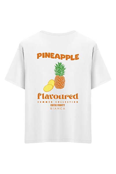 Mounte Bianca Unisex ananas - Oversize kroj T-shirt