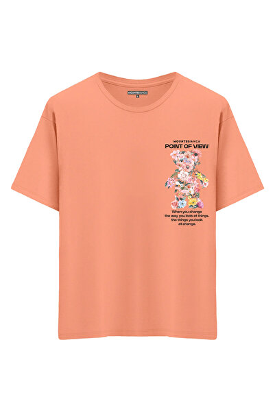 Mounte Bianca Unisex Gledište - Oversize kroj T-shirt