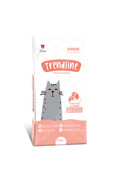 Trendline Kuzu Etli Yetişkin Kedi Maması 10 kg