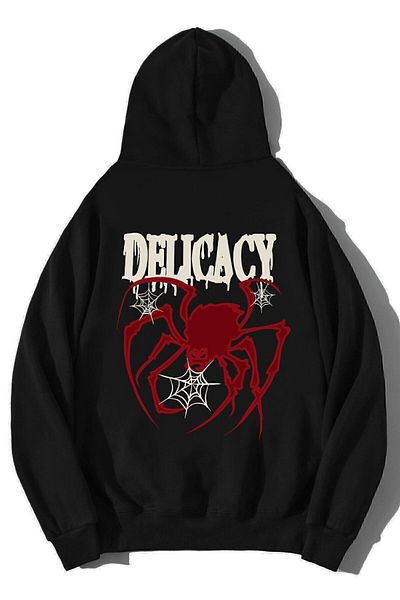 BUY CENTER Унисекс суичър с качулка Oversize Delicacy