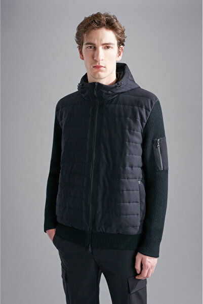 PAUL&SHARK MEN'S ZIPPED PULLOVER C.WWOOL