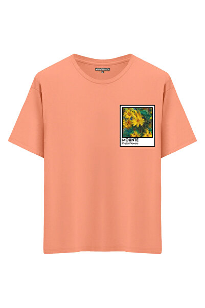 Mounte Bianca Unisex lepi cvetovi - Oversize kroj T-shirt