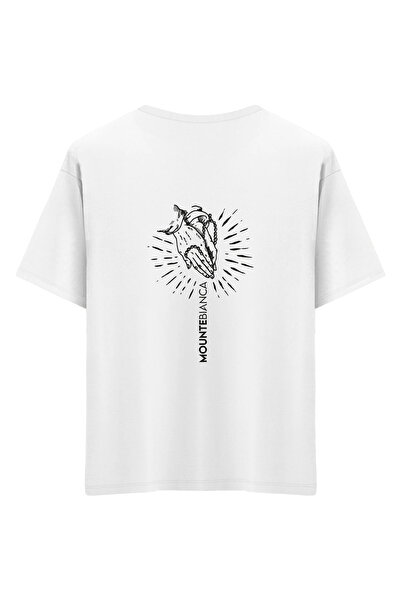 Mounte Bianca Unisex četiri - Oversize kroj T-shirt