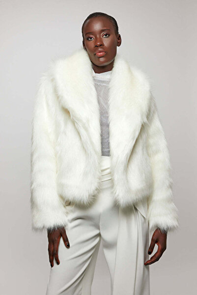 Bianco e Nero Monica BEYAZ KÜRK