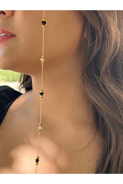 glasses accessory Bead Detailed Glasses Chain