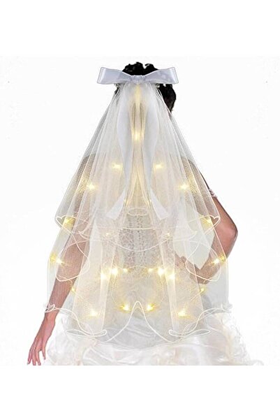 kidspartim 70 εκ. με πόρπη και πέρλες σε σχέδιο πέπλου και LED