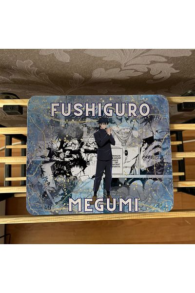Kupabaskıcısı لوحة ماوس منقوشة من Jujutsu Kaisen Fushiguro Megumi