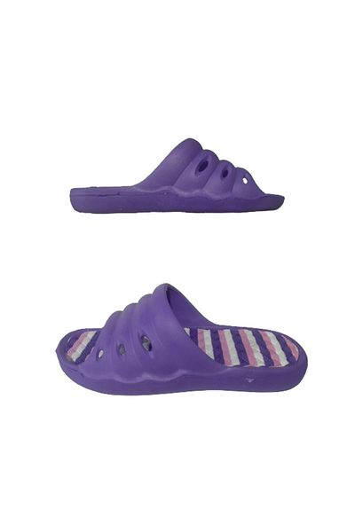 GEZER Papuci pentru fete ultra ușoare cu dungi violet și roz - Gzeer21-911
