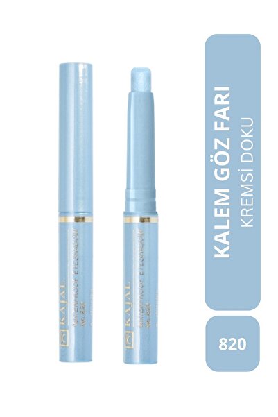 KAJAL Suya Dayanıklı Bebek Mavisi Göz Farı - Waterproof Baby Blue Eyeshadow N...