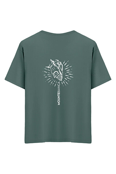 Mounte Bianca Unisex četiri - Oversize kroj T-shirt