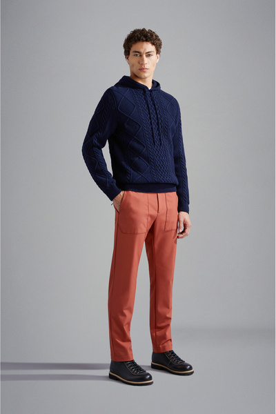 PAUL&SHARK MEN'S KNITTED ROUNDNECK C.WWOOL