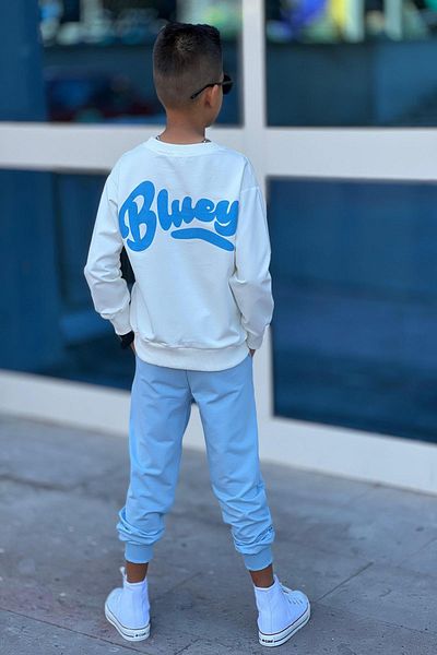 My Kids Wear Boy's Set - Character Patterned Top and Bottom Set