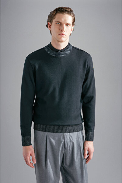 PAUL&SHARK MEN'S KNITTED ROUNDNECK C.WWOOL