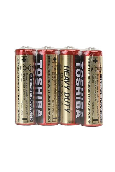 Toshiba R6kg Sp-4 Manganez 1.5v Aa Size Kalem Pil 4lü