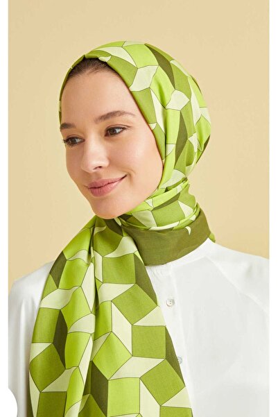 Imannoor Σάλι από βισκόζη ζιγκ-ζαγκ İmannoor