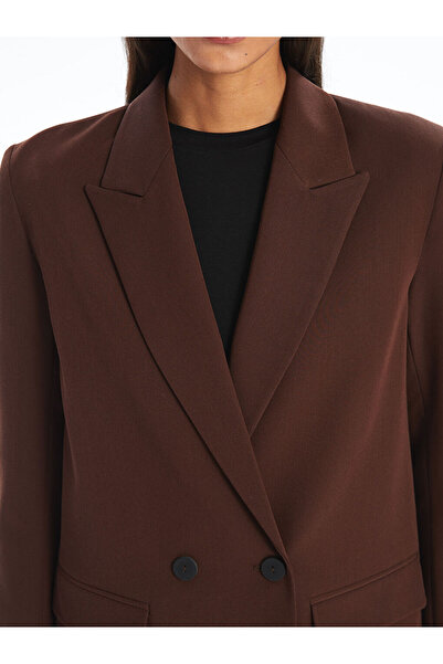 LC Waikiki Прямий жіночий піджак з довгим рукавом