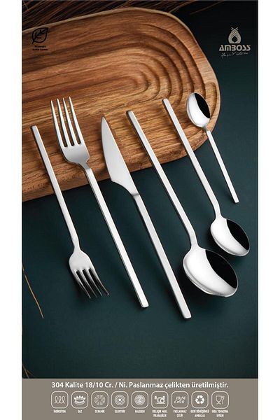 Amboss DIAMOND 72 Piece Spoon Bias Set