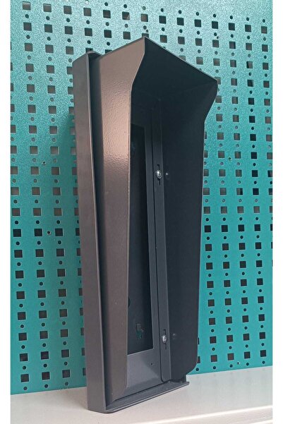 Acil Pano Diafon 15x35x16 Cm Açılı Zil Paneli 2,si 1 Arada Yağmurluklu Metal Yön Çevirme Ve Koruma Aparatı