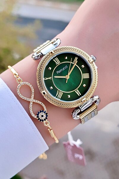 Ferrucci Kadın Kol Saati Ve Bileklik
