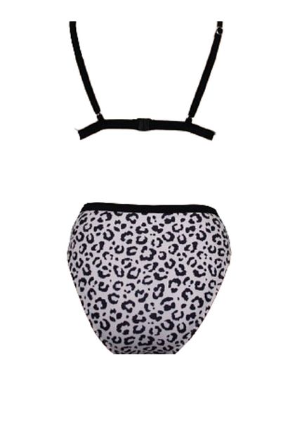 LU Lunita High Waist Leopard Print Women's Bikini Set