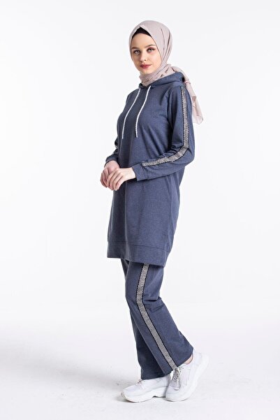 CNG MODA Set de trening Indigo - Dungi cu maneci