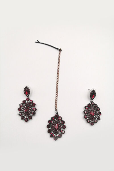 Kaftan Collection إكسسوار شعر هندي - موديل جبيرة