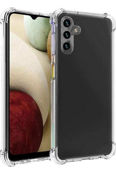 Merwish غطاء سيليكون شفاف مضاد للصدمات لهاتف Samsung Galaxy A13 وGalaxy A23 متوافق مع الحواف والصدمات