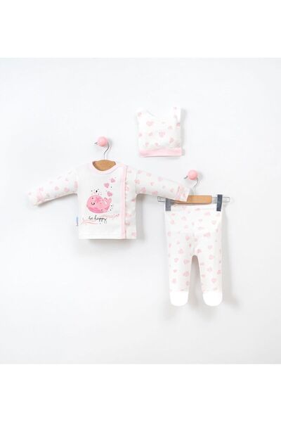 DERİNBEBE 6-Piece BABY BIRTH SET (HOSPITAL EXIT, MOTHER&BABY CARE SHOULDER AND BACKPACK, BLANKET, SOCKS AND WIPES)