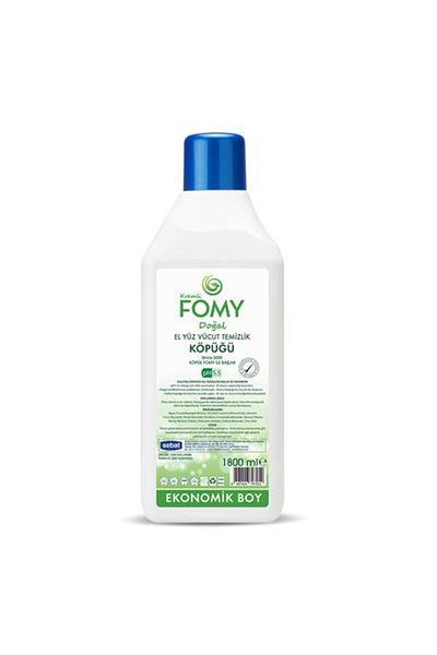 Fomy 1800ml Natural and Delicate Cleansing Foam - Carefully Prepared Moisturizing and Renewing Formula