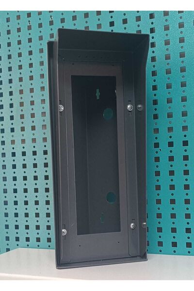 Acil Pano Diafon 15x35x16 Cm Açılı Zil Paneli 2,si 1 Arada Yağmurluklu Metal ...