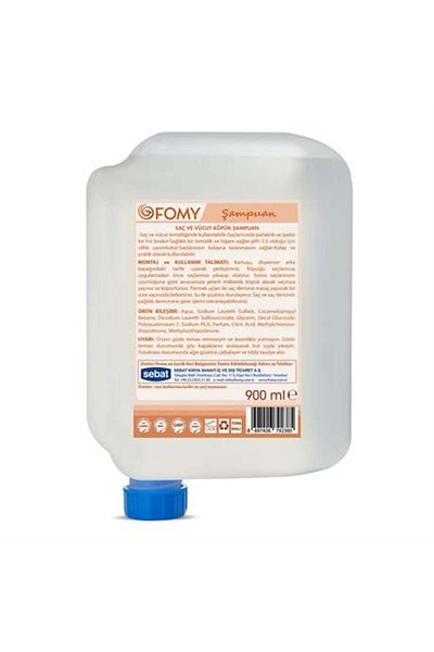 Fomy Hair and Body Foam Shampoo 900 ml