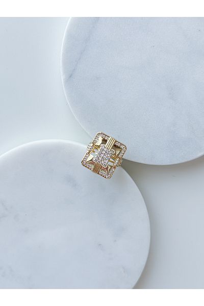 CHARMLUCKY Leyla Rectangular Ring